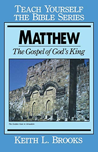 Imagen de archivo de Matthew- Teach Yourself the Bible Series: The Gospel of God's King a la venta por ThriftBooks-Dallas