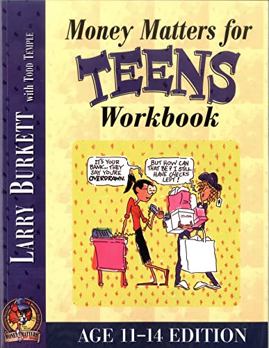 Stock image for Money Matters Workbook for Teens (ages 11-14) for sale by Reliant Bookstore