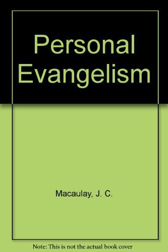 Imagen de archivo de Personal Evangelism a la venta por Better World Books