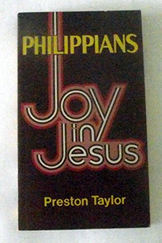 Beispielbild fr Philippians: Joy in Jesus zum Verkauf von Wonder Book