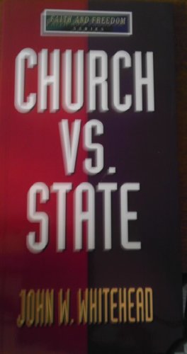 Stock image for Church vs. State for sale by Better World Books