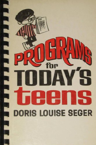 Imagen de archivo de Programs for today's teens a la venta por Modetz Errands-n-More, L.L.C.