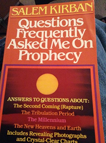 Stock image for QUESTIONS FREQUENTLY ASKED ME ON PROPHECY for sale by Neil Shillington: Bookdealer/Booksearch