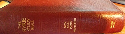 Ryrie Study Bible: New King James Version (Red Letter Editions Burgandy Bonded Leather) (9780802473806) by Ryrie, Charles