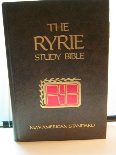 Beispielbild fr The Ryrie Study Bible: New American Standard Translation: With Introductions, Annotations, Outlines, Marginal References, Harmony of the Gosp zum Verkauf von ThriftBooks-Atlanta