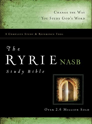 9780802484697: The Ryrie NAS Study Bible Hardcover Red Letter (New American Standard 1995 Edition)