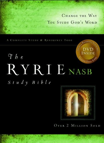 9780802489111: The Ryrie NASB Study Bible: Burgundy, Genuine Leather, Red Letter, Indexed, Ribbon Marker