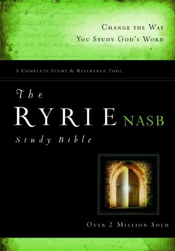 9780802489203: NAS Ryrie Study Bible Hardback Red Letter, The