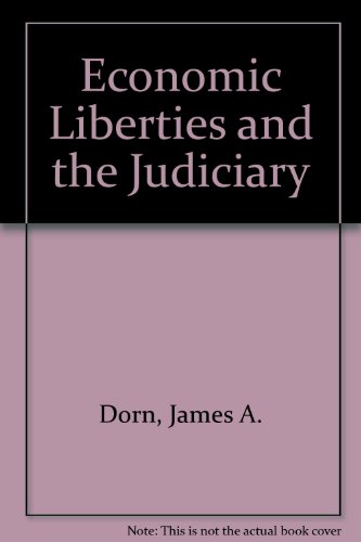 Imagen de archivo de Economic Liberties and the Judiciary a la venta por HPB-Red