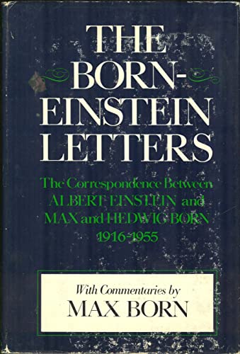 Beispielbild fr The Born-Einstein Letters zum Verkauf von HPB-Red