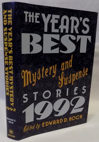 Beispielbild fr The Year's Best Mystery and Suspense Stories, 1992 zum Verkauf von Better World Books