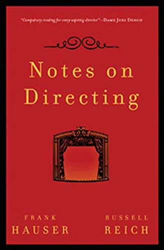 Imagen de archivo de Notes on Directing: 130 Lessons in Leadership from the Director's Chair a la venta por ThriftBooks-Dallas