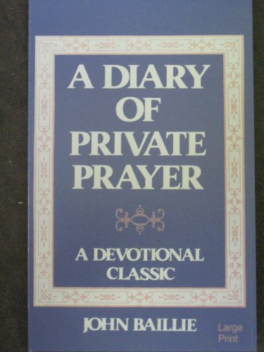 9780802725196: A Diary of Private Prayer
