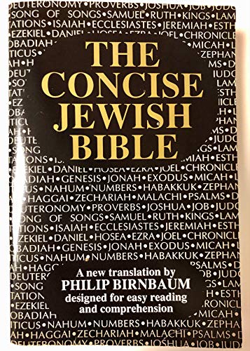 Imagen de archivo de The Concise Jewish Bible: A New Translation a la venta por ThriftBooks-Atlanta