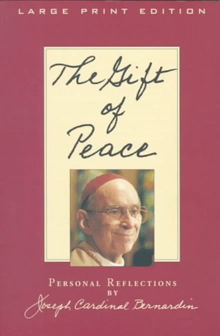 Imagen de archivo de The Gift of Peace: Personal Reflections (Walker Large Print Books) a la venta por BookMarx Bookstore