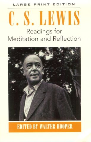 Beispielbild fr Readings for Meditation and Reflection (Walker Large Print Books) zum Verkauf von Wonder Book