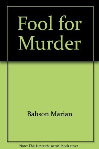 9780802731470: Fool for Murder