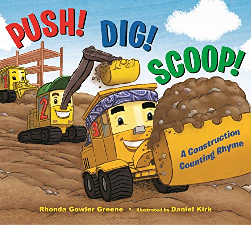 Beispielbild fr Push! Dig! Scoop!: A Construction Counting Rhyme zum Verkauf von ZBK Books