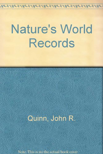 Stock image for Nature's World Records for sale by Newsboy Books
