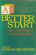 Stock image for A Better Start for sale by Better World Books