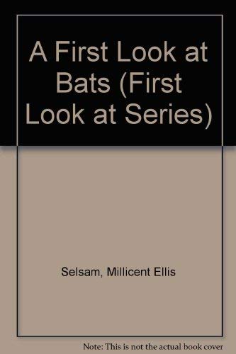 Beispielbild fr A First Look at Bats. zum Verkauf von Antiquariat Buecher-Boerse.com - Ulrich Maier