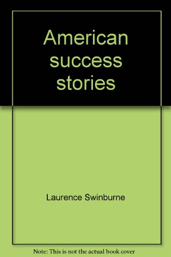 Stock image for American success stories: Cloze stories in social studies (Content cloze series) for sale by HPB-Diamond