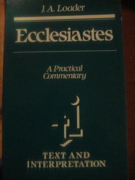 Beispielbild fr Ecclesiastes: A Practical Commentary [Text and Interpretation] zum Verkauf von Windows Booksellers