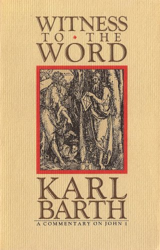 Beispielbild fr Witness to the Word: A Commentary on John 1 : Lectures at Munster in 1925 and at Bonn in 1933 (English and German Edition) zum Verkauf von Books From California