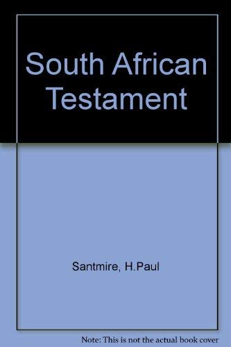 Beispielbild fr South African Testament zum Verkauf von Kennys Bookshop and Art Galleries Ltd.