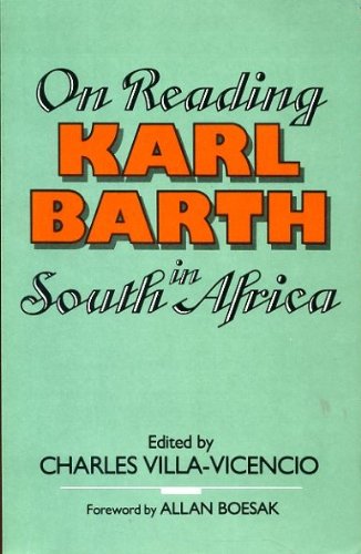 9780802803207: On Reading Karl Barth in South Africa