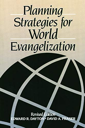 Stock image for Planning Strategies for World Evangelization for sale by Better World Books