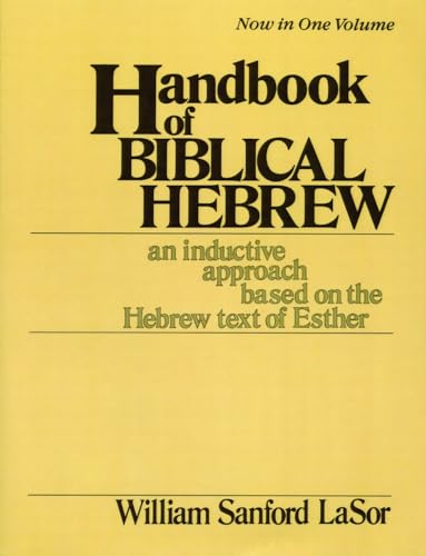 9780802804440: Handbook of Biblical Hebrew: An Inductive Approach Based on the Hebrew Text of Esther