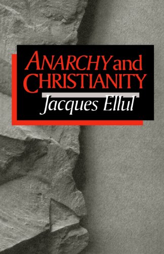 Beispielbild fr Anarchy and Christianity zum Verkauf von BooksRun