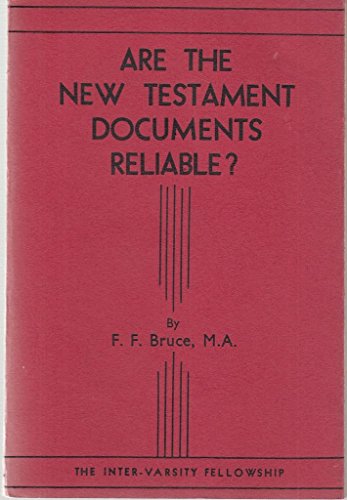 Imagen de archivo de New Testament Documents: Are They Reliable? a la venta por Cameron Park Books
