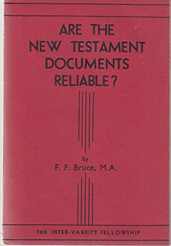 Stock image for New Testament Documents: Are They Reliable? for sale by Jenson Books Inc