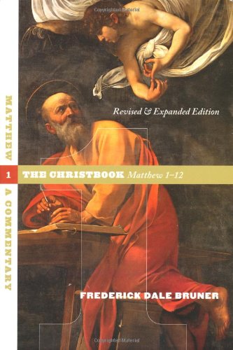 Stock image for Matthew: A Commentary, Volume 1: The Christbook, Matthew 1-12 for sale by Byrd Books