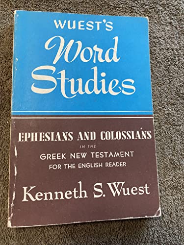 Stock image for Ephesians and Colossians in the Greek New Testament for sale by Carol's Cache