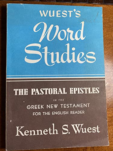 Beispielbild fr The Pastoral Epistles zum Verkauf von Books of the Smoky Mountains