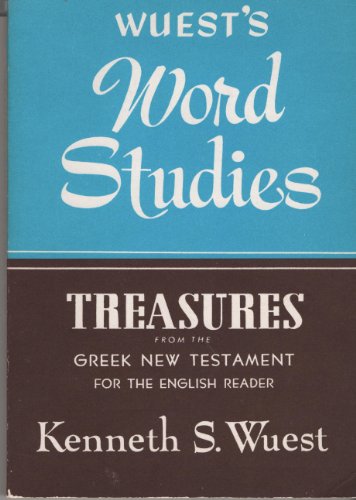 9780802812438: Word Studies: Treasures from the Greek New Testament