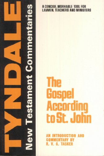 Imagen de archivo de The Gospel According to St. John: An Introduction and Commentary (Tyndale Bible Commentaries Series) a la venta por ZBK Books