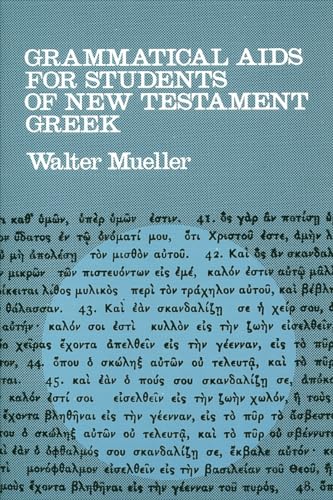 Stock image for Grammatical Aids for Students of New Testament Greek for sale by SecondSale