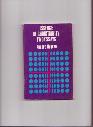 Imagen de archivo de Essence of Christianity: Two Essays a la venta por ThriftBooks-Atlanta