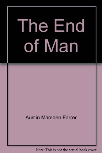 Beispielbild fr The End of Man zum Verkauf von Better World Books