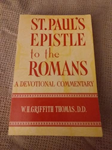 Beispielbild fr St. Paul's Epistle to the Romans zum Verkauf von Better World Books