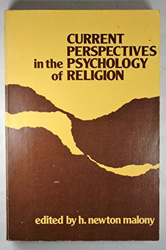 Beispielbild fr Current Perspectives in the Psychology of Religion zum Verkauf von Better World Books