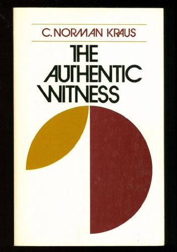 Stock image for The Authentic Witness for sale by Book ReViews