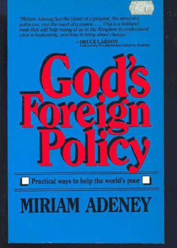 Imagen de archivo de God's foreign policy a la venta por Wonder Book