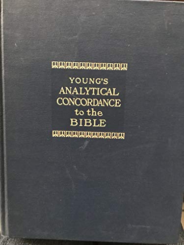 Young's Analytical Concordance to the Bible MCD 