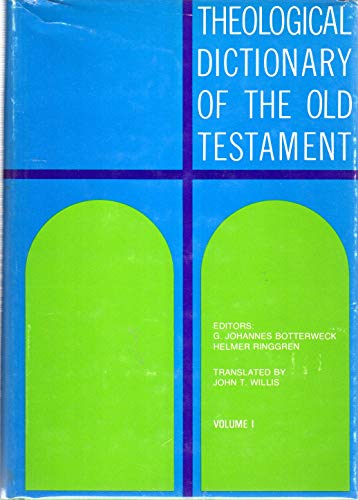 Beispielbild fr Theological Dictionary of the Old Testament. Volume I only zum Verkauf von Windows Booksellers