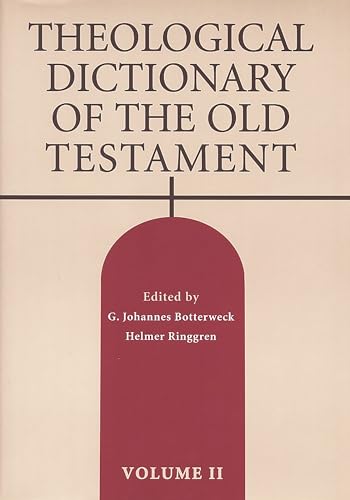 Stock image for Theological Dictionary of the Old Testament Volume II: Volume 2 for sale by ThriftBooks-Atlanta